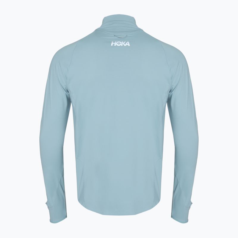 Pánská běžecká mikina HOKA GlideTech Quarter Zip druzy 5