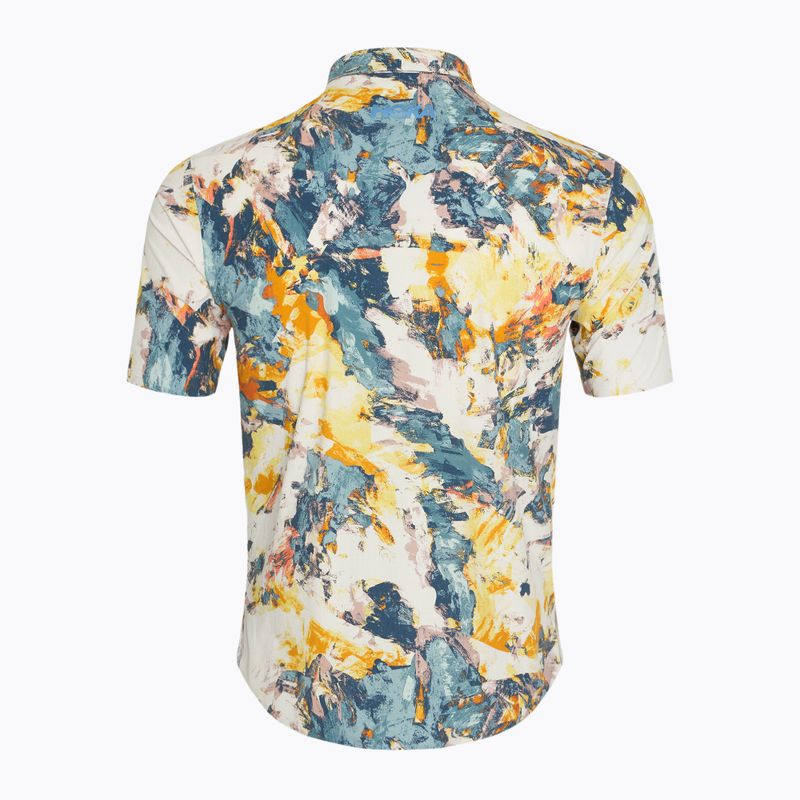 Košile HOKA SkyRun Polo sun run print 2