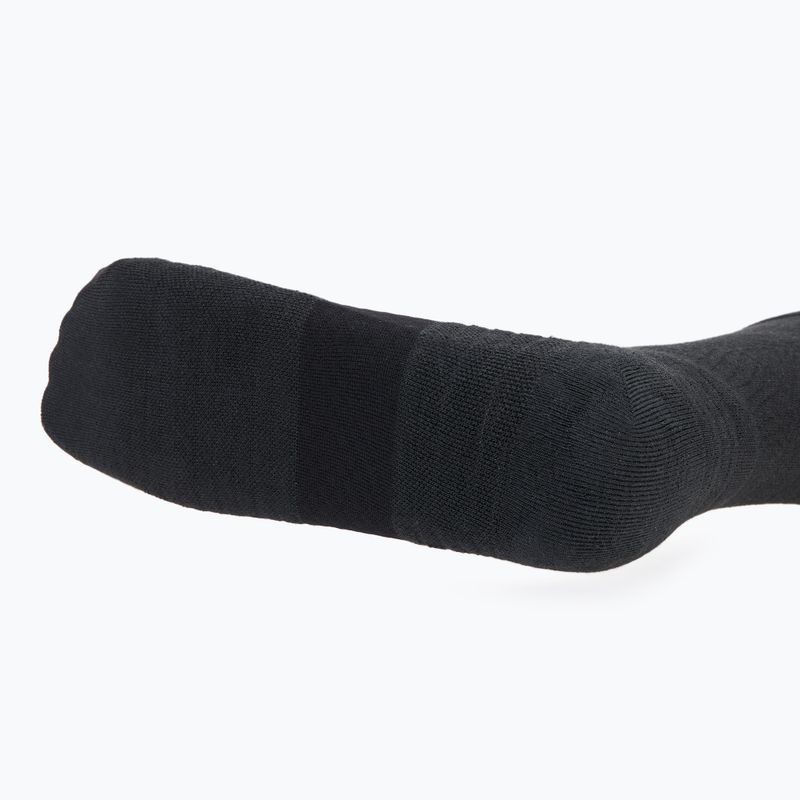 Ponožky  HOKA Crew Run Sock 3 pary black/black/black 4