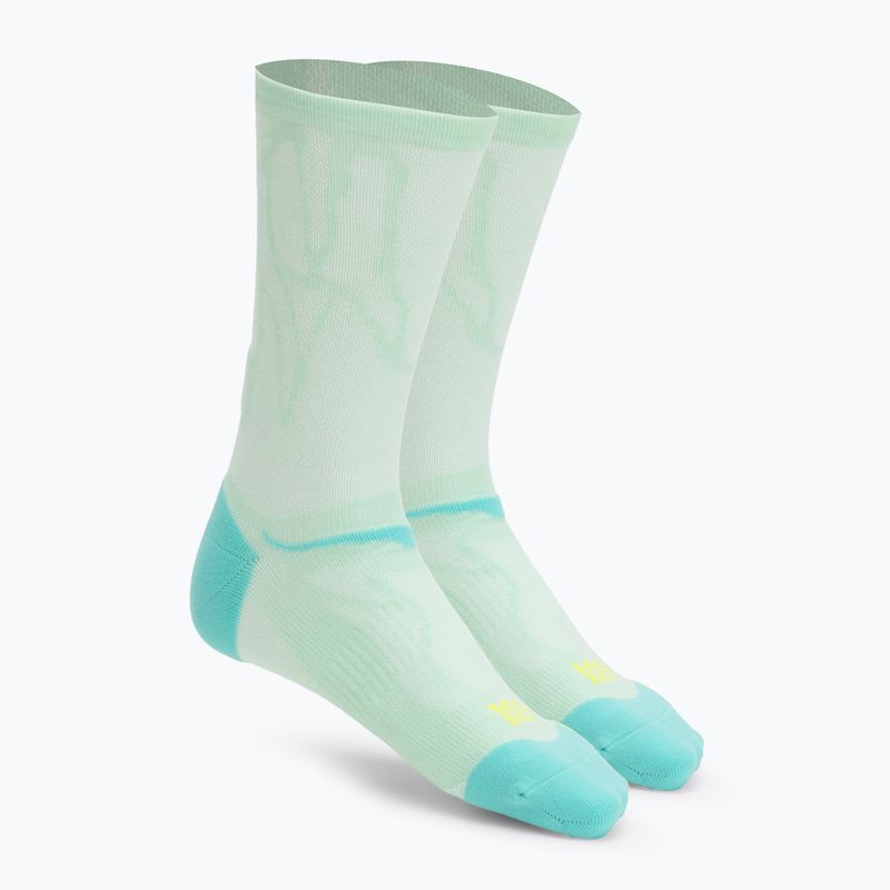 Ponožky  HOKA Clifton Crew Run mint fluornite