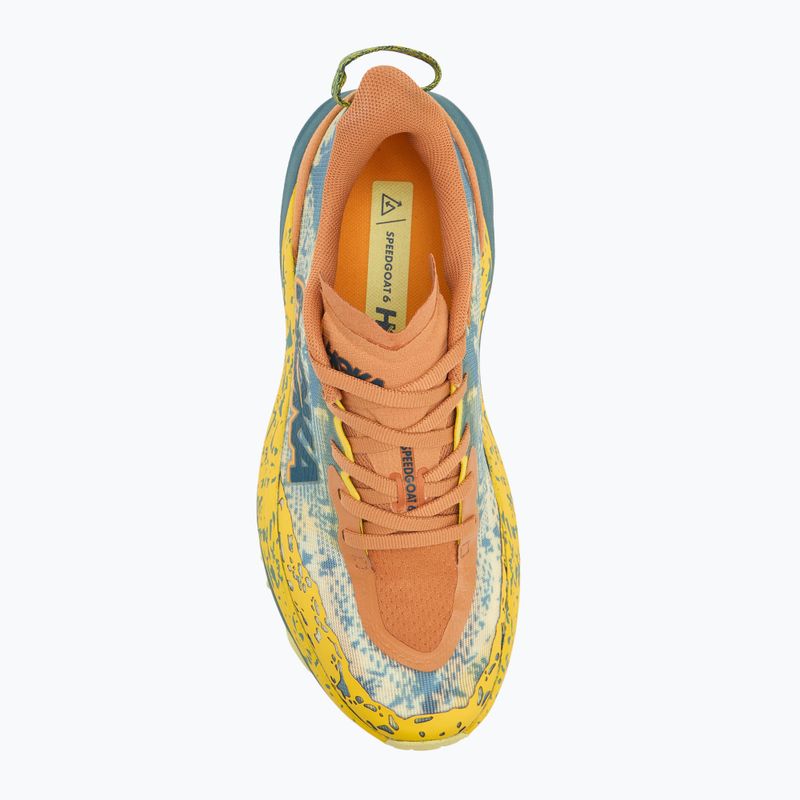 Pánské běžecké boty HOKA Speedgoat 6 tera cotta/mountain fog 5