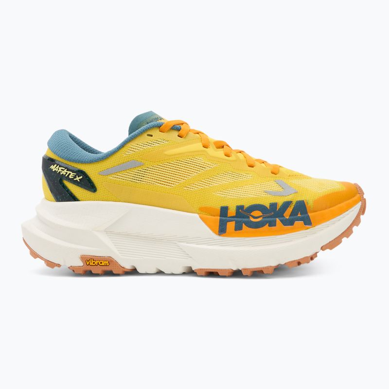 Pánské běžecké boty Hoka Mafate X zest/mountain fog 2