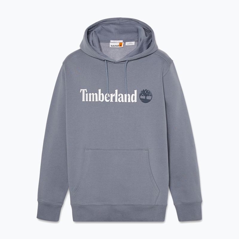 Pánská mikina Timberland Linear Logo folkstone gray 5