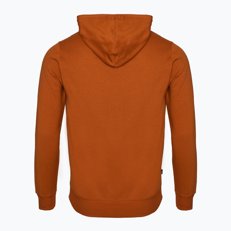 Pánská mikina  Timberland Linear Logo Hoodie umber 2