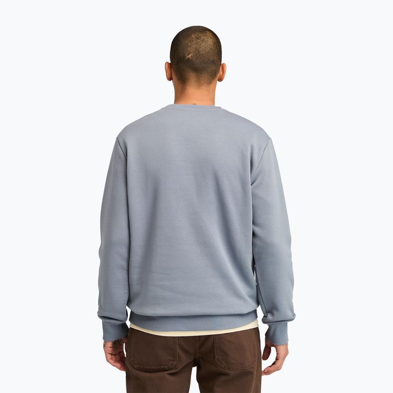 Pánská mikina Timberland Embroidery Tonal Crew Neck folkstone gray 3