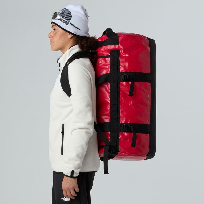 Cestovní taška The North Face Base Camp Duffel M 71 l red/black 6
