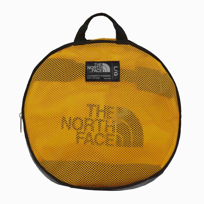 Cestovní taška The North Face Base Camp Duffel L 95 l summit gold/black/npf 3