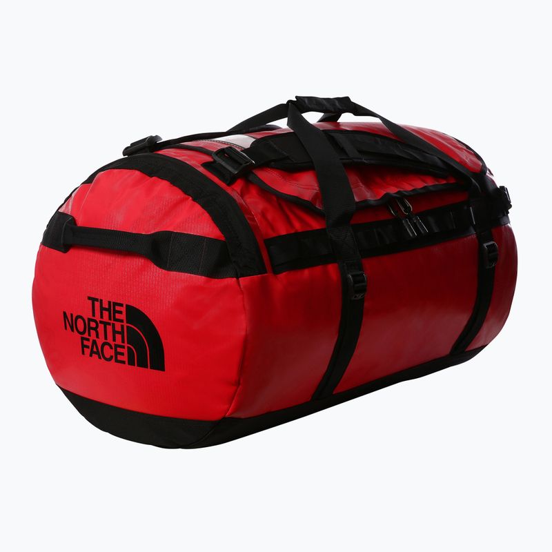 Cestovní taška The North Face Base Camp Duffel L 95 l red/black/npf