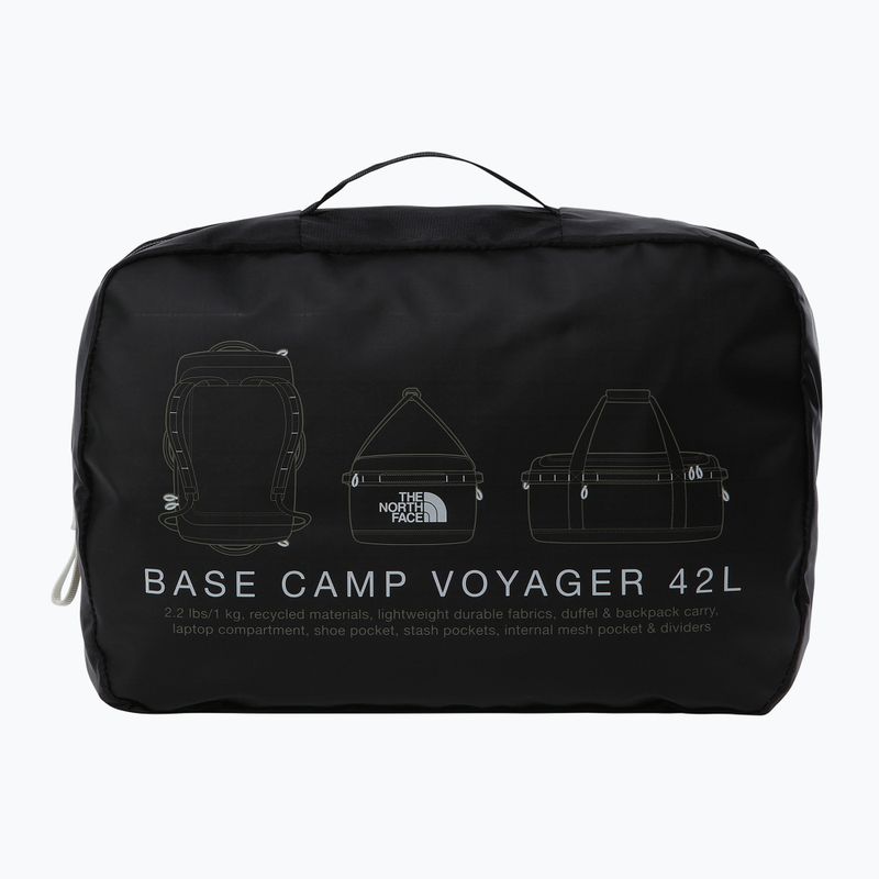 Cestovní taška The North Face Base Camp Voyager Duffel 42 l black/white/npf 5