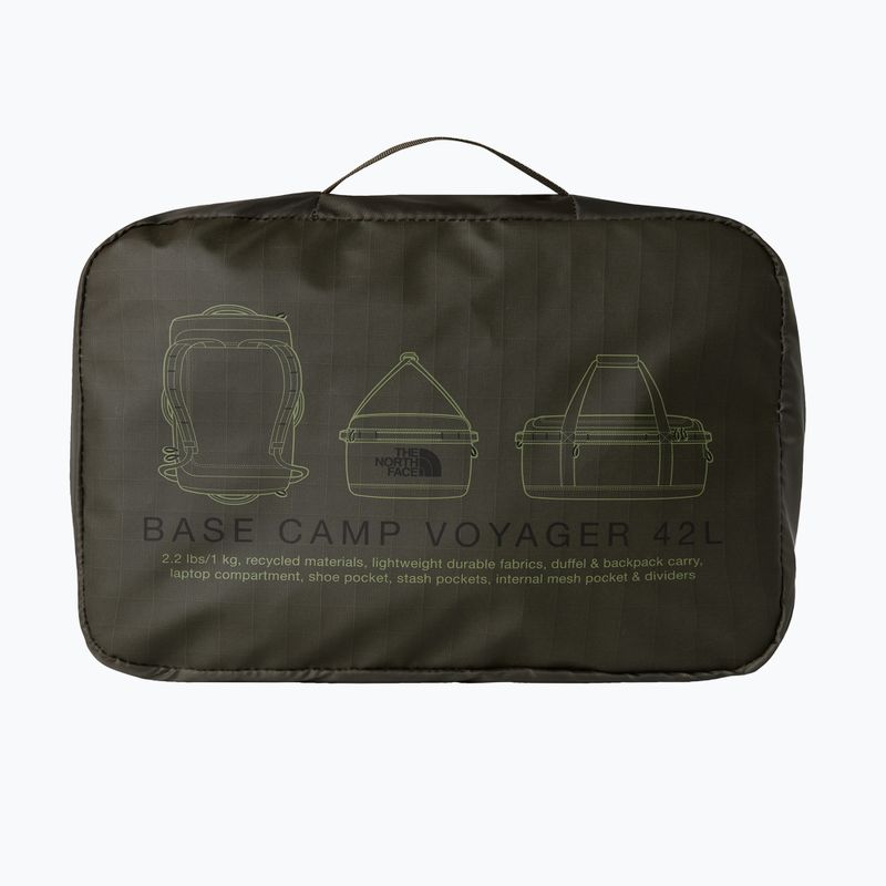 Cestovní taška The North Face Base Camp Voyager Duffel 42 l new taupe green 5