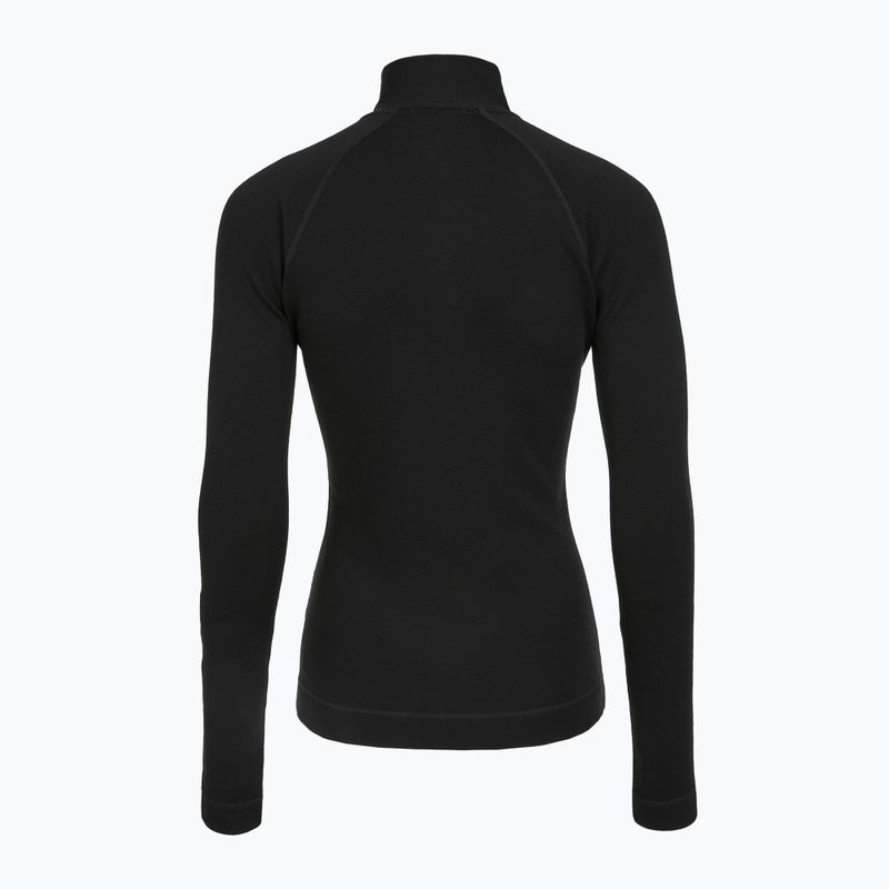Dámská termo mikina Smartwool Classic Thermal Merino Base Layer 1/4 Zip Boxed black 2