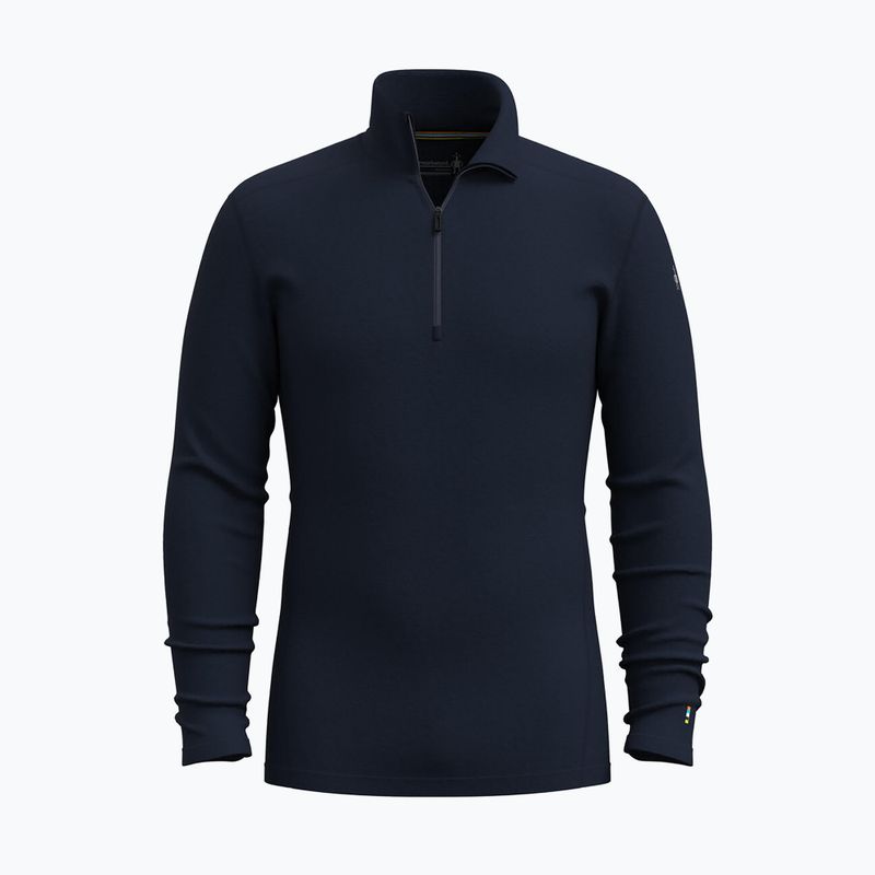 Pánská termoregulační mikina Smartwool Classic Thermal Merino Base Layer 1/4 Zip Boxed deep navy 4