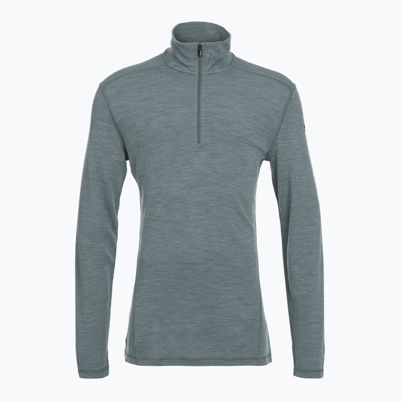 Pánská termo mikina Smartwool Classic Thermal Merino Base Layer 1/4 Zip Boxed pewter blue h 3