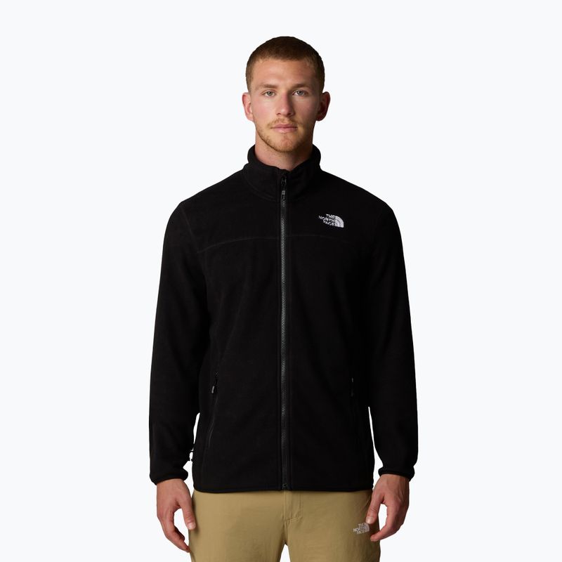 Pánská mikina  The North Face 100 Glacier Full Zip black/npf