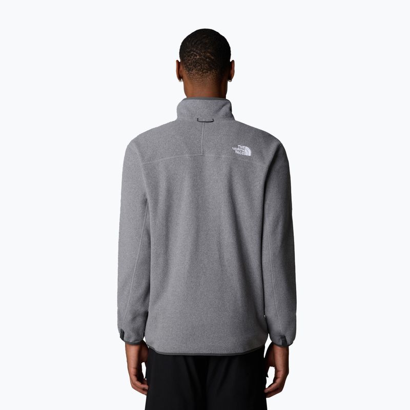 Pánská mikina  The North Face 100 Glacier Full Zip medium grey heather 3