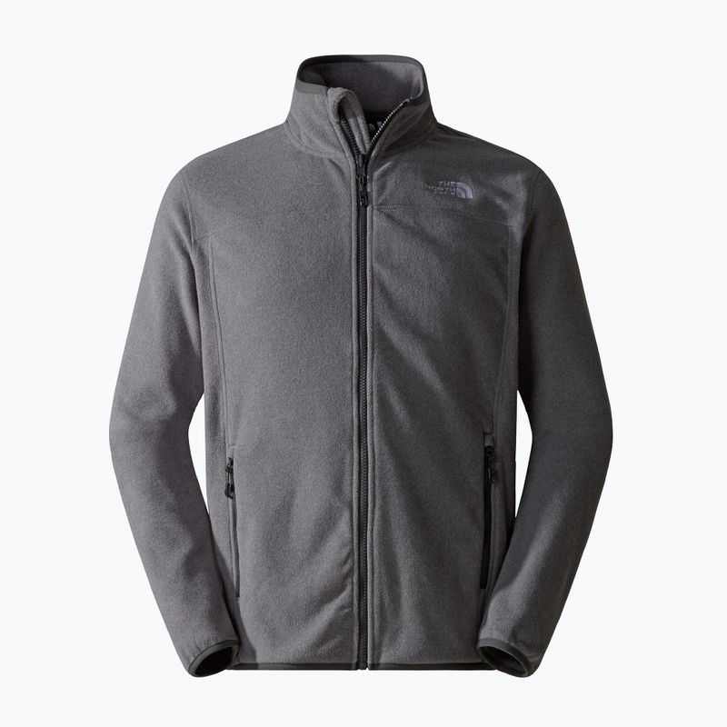 Pánská mikina  The North Face 100 Glacier Full Zip medium grey heather 5