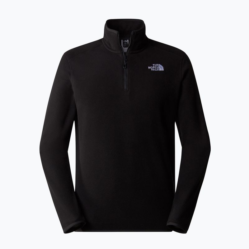 Pánská mikina  The North Face 100 Glacier 1/4 Zip black/npf 4