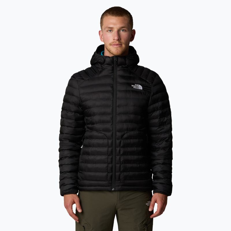 Pánská péřová bunda The North Face Huila Synthetic Hoodie black/asphalt grey