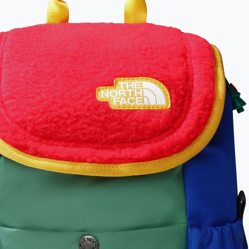 Dětský městský batoh The North Face Mini Explorer 10 l red/deep grass gree  3