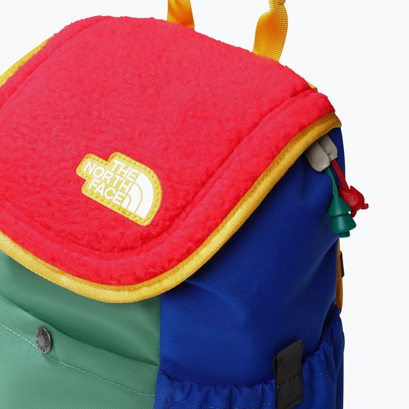 Dětský městský batoh The North Face Mini Explorer 10 l red/deep grass gree  4