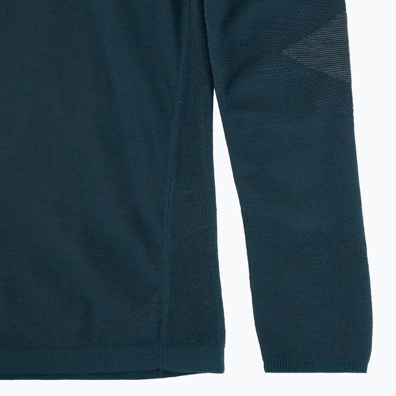 Pánská termo mikina Smartwool Intraknit Thermal Merino Base Layer 1/4 Zip twilight blue 5