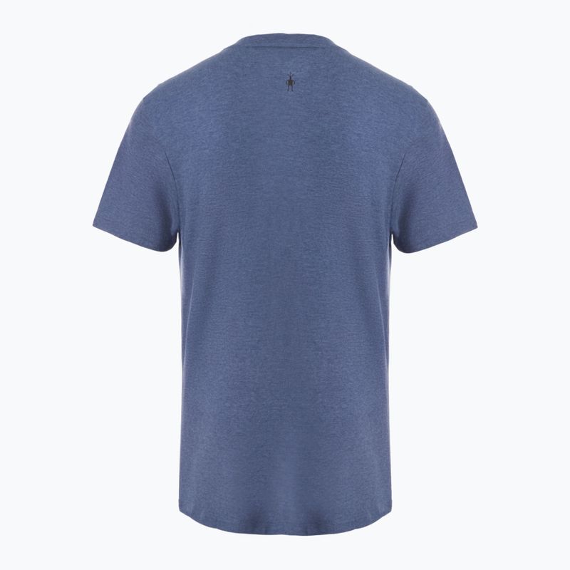 Trekové tričko Smartwool Mountain Horizon Graphic Tee nightfall blue 2
