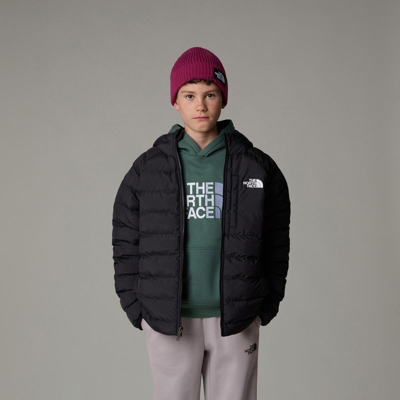Dětská bunda The North Face Reversible Perrito black/smoked pearl 4