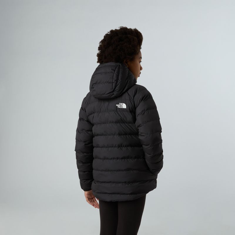 Dětská péřová bunda The North Face Reversible Perrito Hooded black/smoked pearl 3