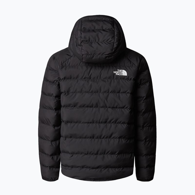 Dětská péřová bunda The North Face Reversible Perrito Hooded black/smoked pearl 7