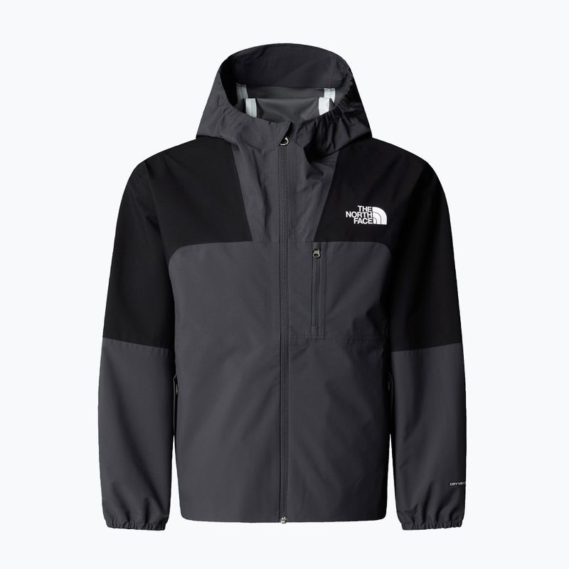 Dětská nepromokavá bunda The North Face Teen Hike Packable Shell tnf black/asphalt grey 4