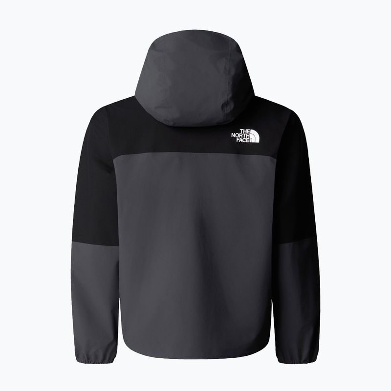 Dětská nepromokavá bunda The North Face Teen Hike Packable Shell tnf black/asphalt grey 5