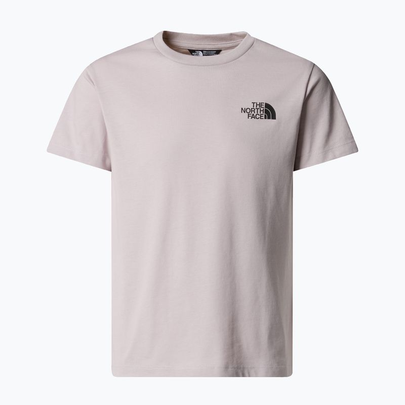 Dětské tričko The North Face Teen Simple Dome Tee moonstone grey