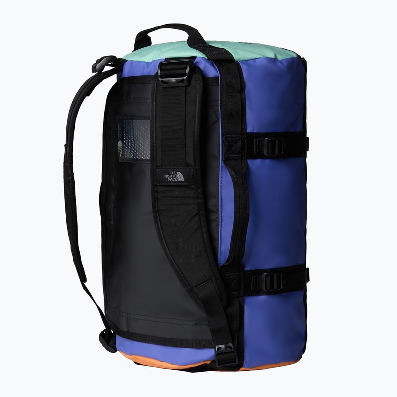 Cestovní taška  The North Face Base Camp Duffel XS 31 l indigo plum/bright foam/papaya 2