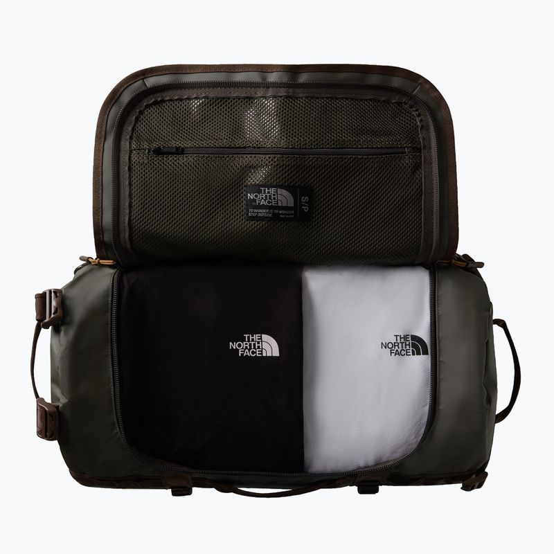 Cestovní taška  The North Face Base Camp Duffel S 50 l new taupe green/smokey brown/utility brown 4