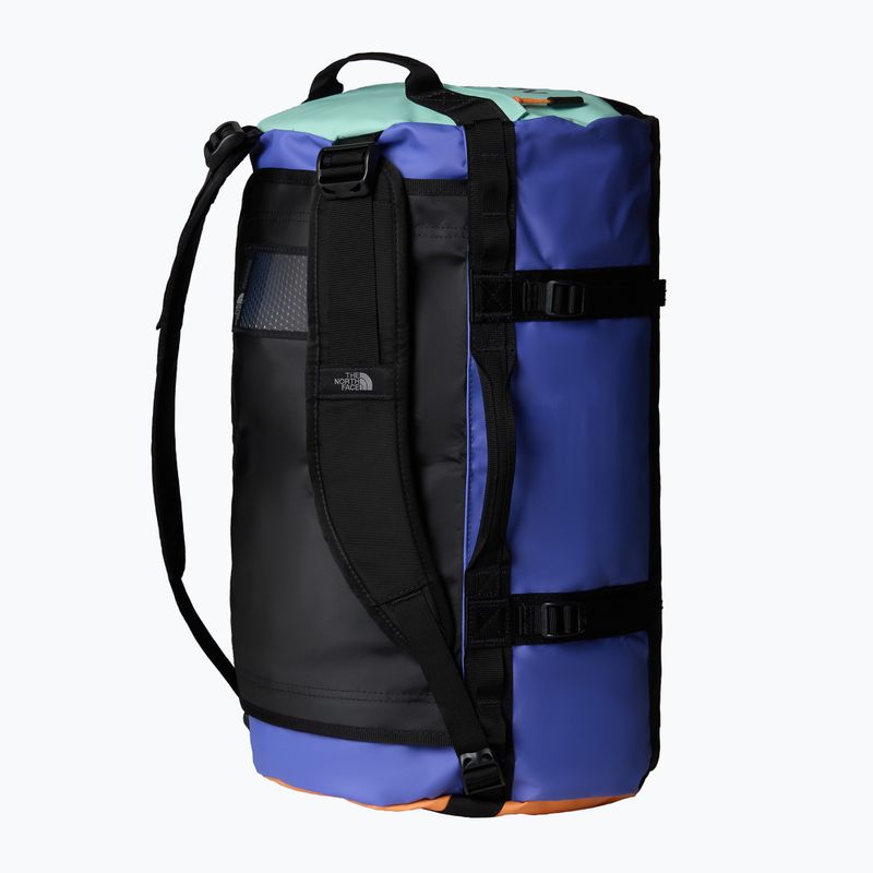 Cestovní taška  The North Face Base Camp Duffel S 50 l indigo plum/bright foam/papaya 2