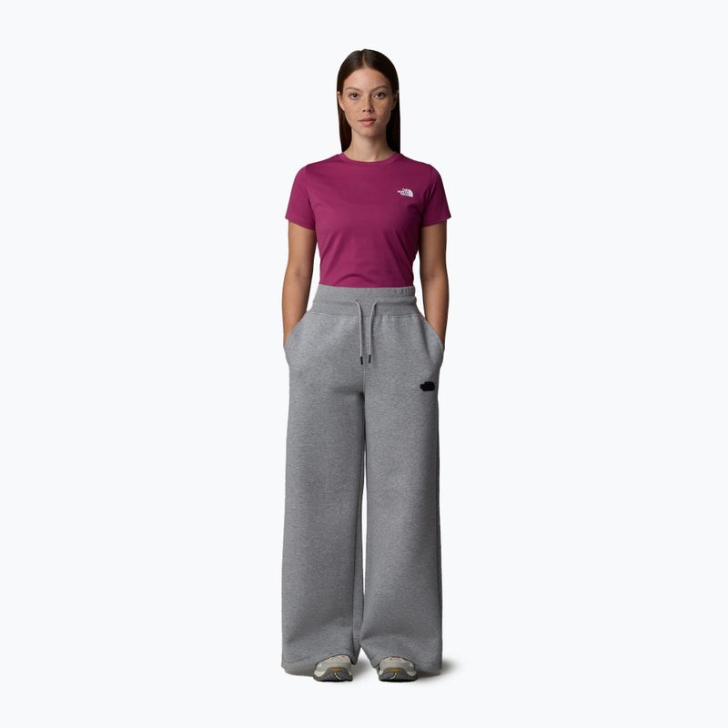 Dámské tričko The North Face Simple Dome Slim Tee cyber berry 2