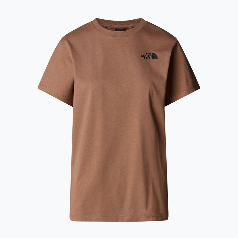 Dámské tričko The North Face Box Nse Relaxed Tee latte/tnf white 4