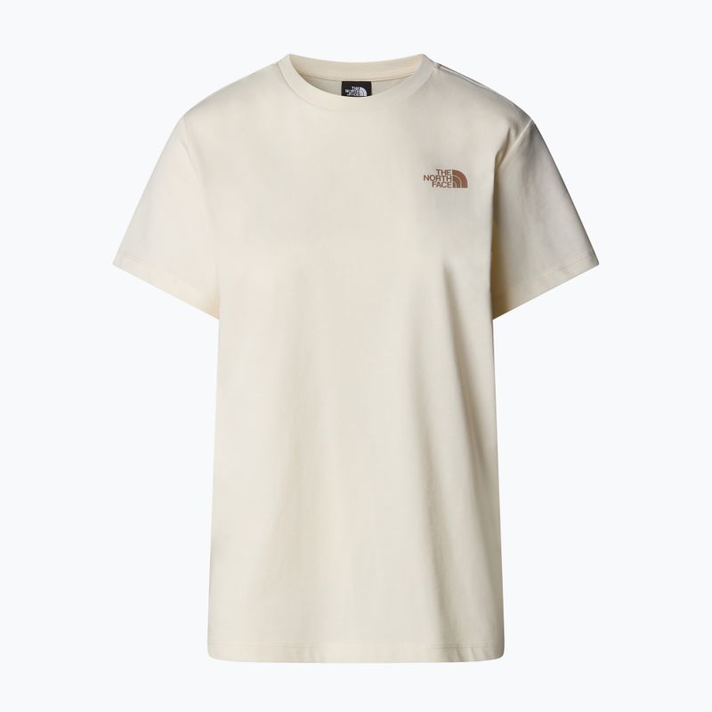 Dámské tričko The North Face Box Nse Relaxed Tee white dune/latt 4