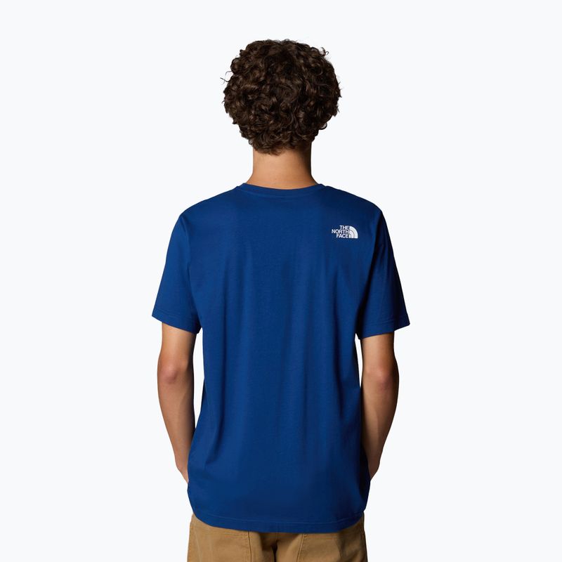 Pánské tričko The North Face Mountain Line Tee estate blue 3