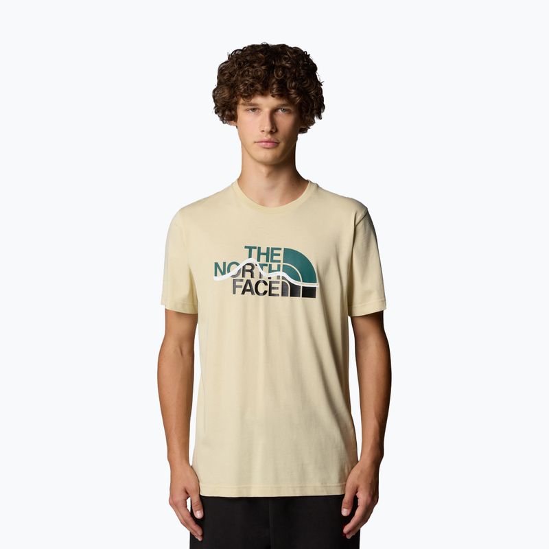 Pánské tričko The North Face Mountain Line Tee gravel