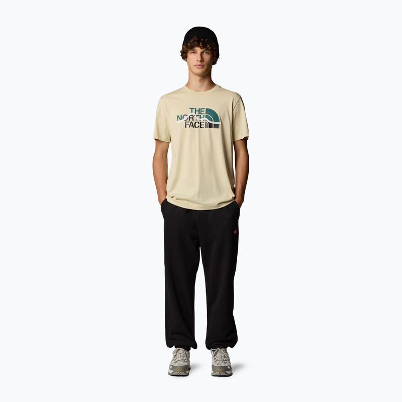 Pánské tričko The North Face Mountain Line Tee gravel 2
