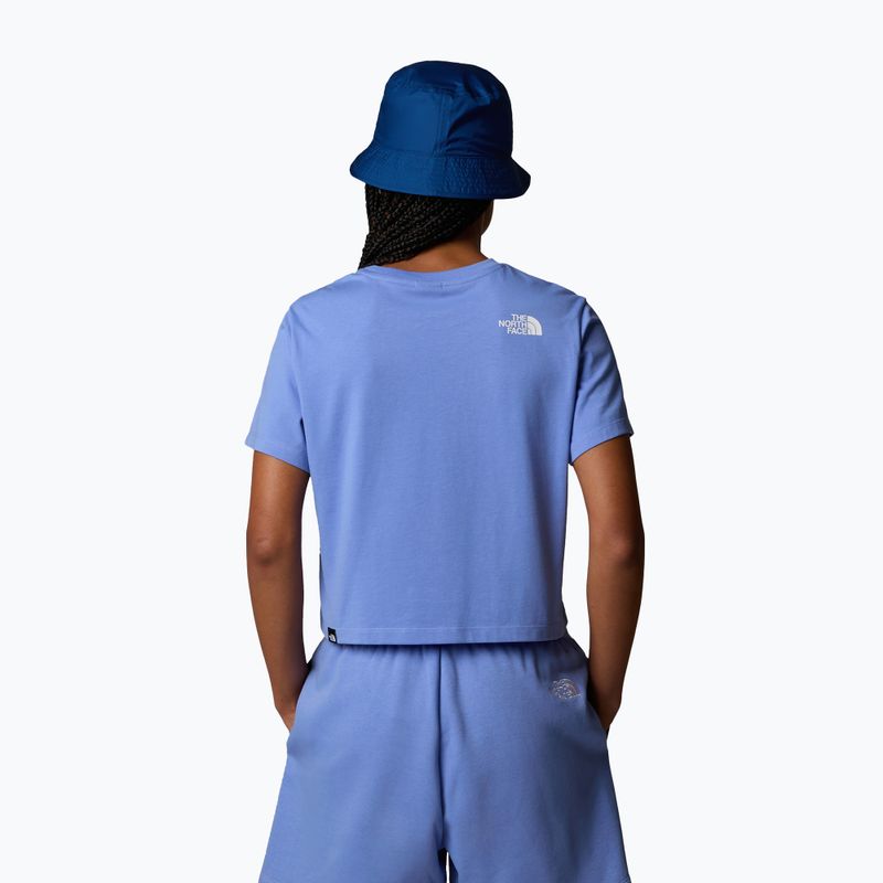 Dámské tričko The North Face Simple Dome Cropped Slim Tee virtual blue 3