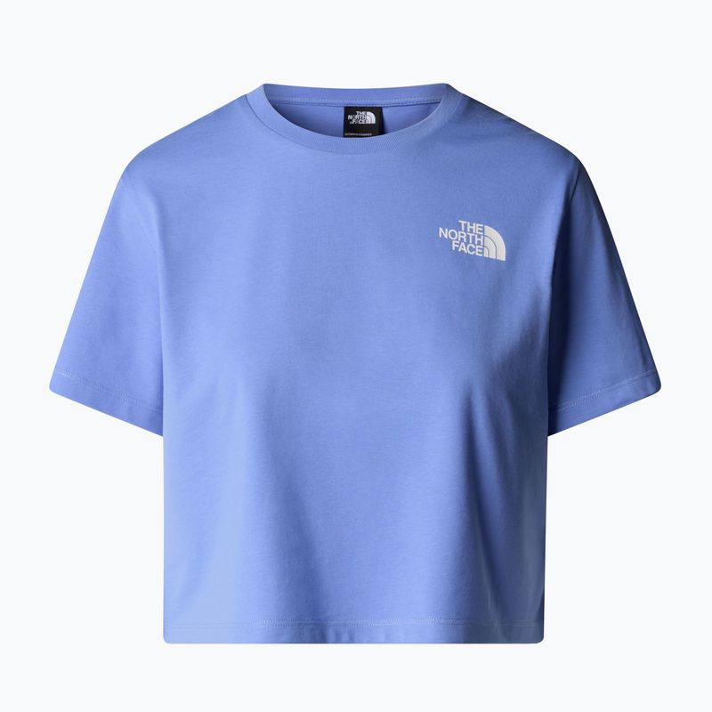 Dámské tričko The North Face Simple Dome Cropped Slim Tee virtual blue 4