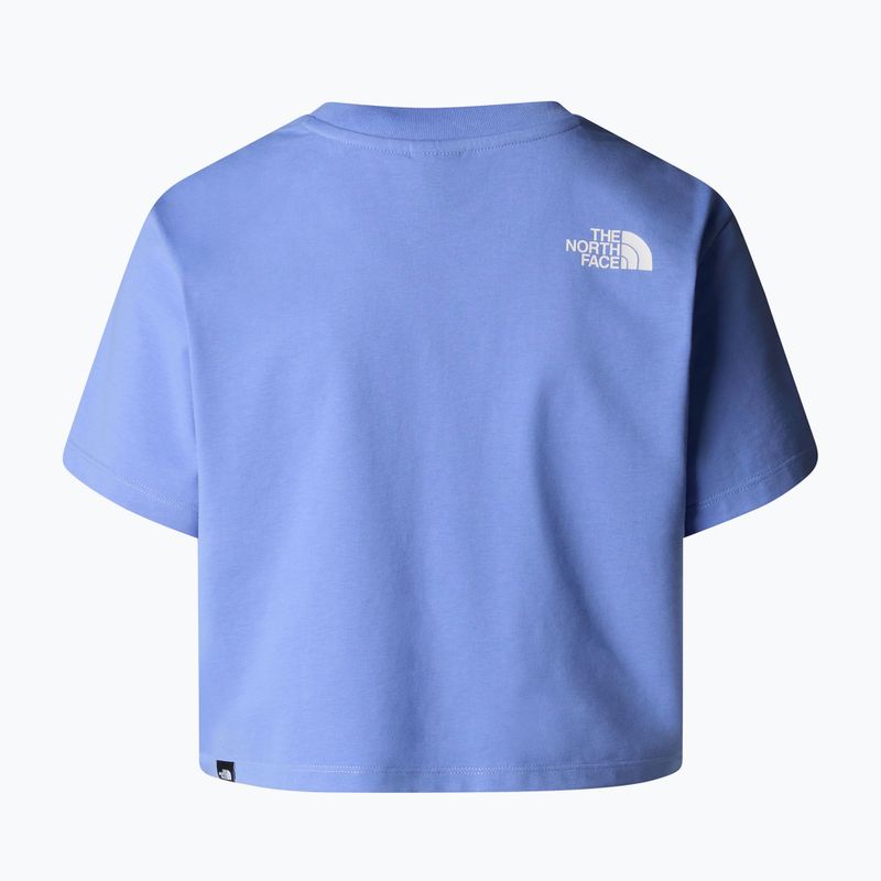 Dámské tričko The North Face Simple Dome Cropped Slim Tee virtual blue 5