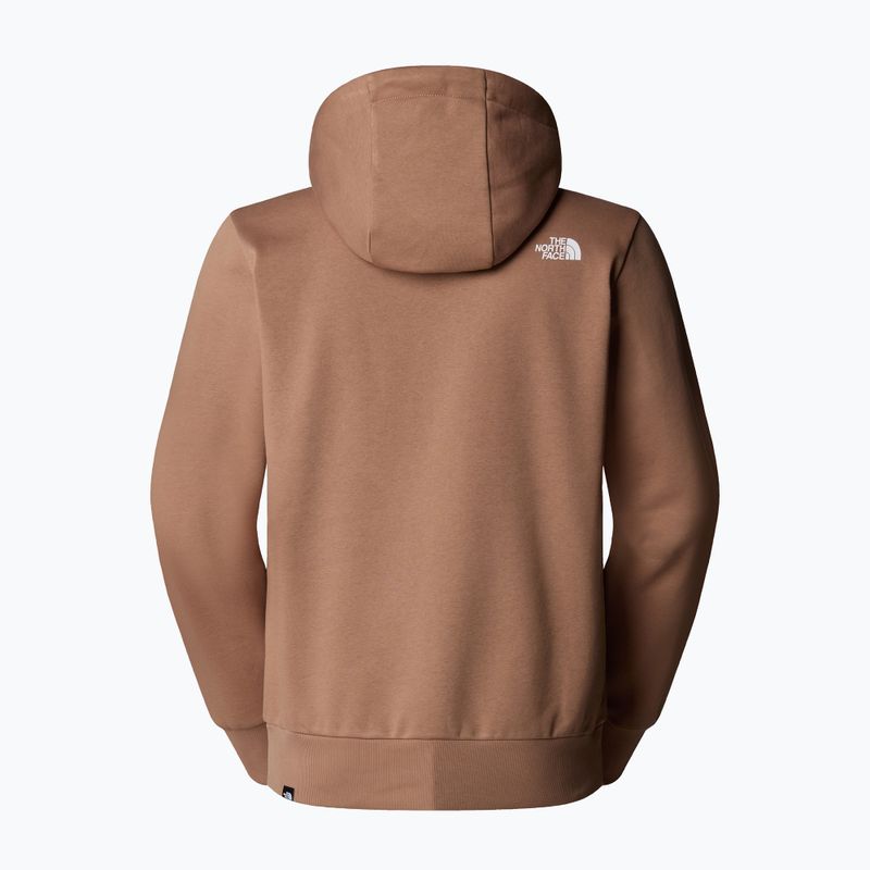 Pánská mikina The North Face Simple Dome Hoodie latte 2