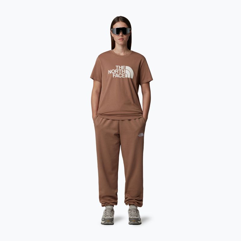 Dámské běžecké tričko The North Face Relaxed Easy Tee latte/white dune 2