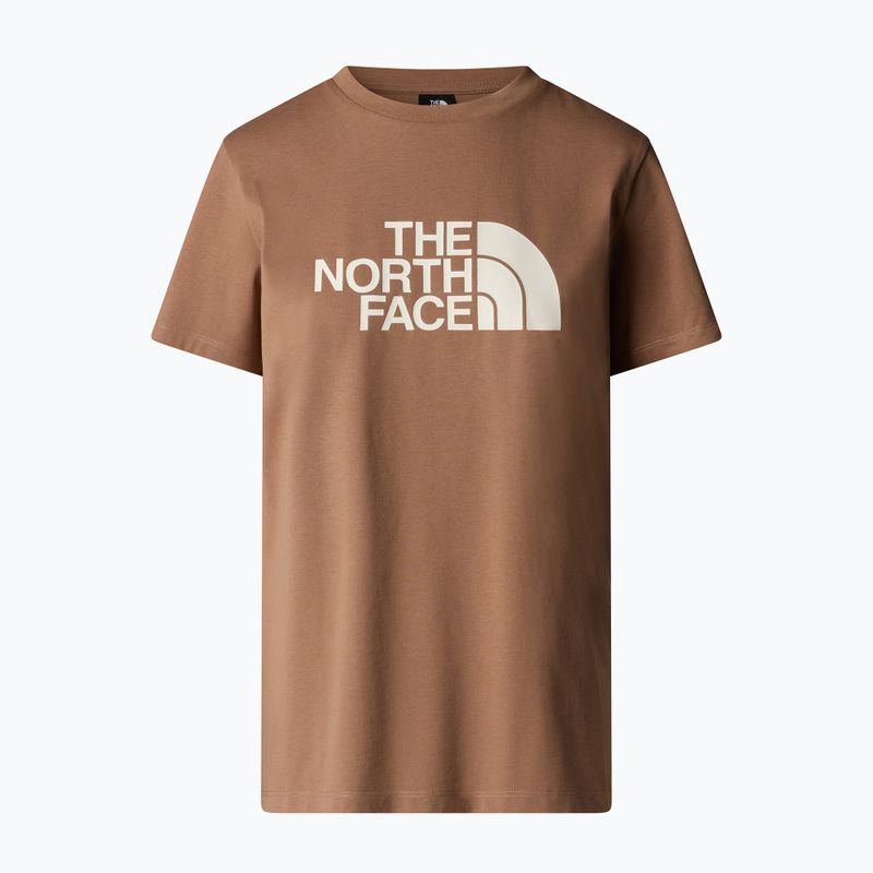 Dámské běžecké tričko The North Face Relaxed Easy Tee latte/white dune 4