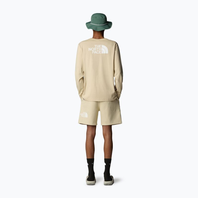 Pánské tričko Longsleeve The North Face Easy Tee gravel 2