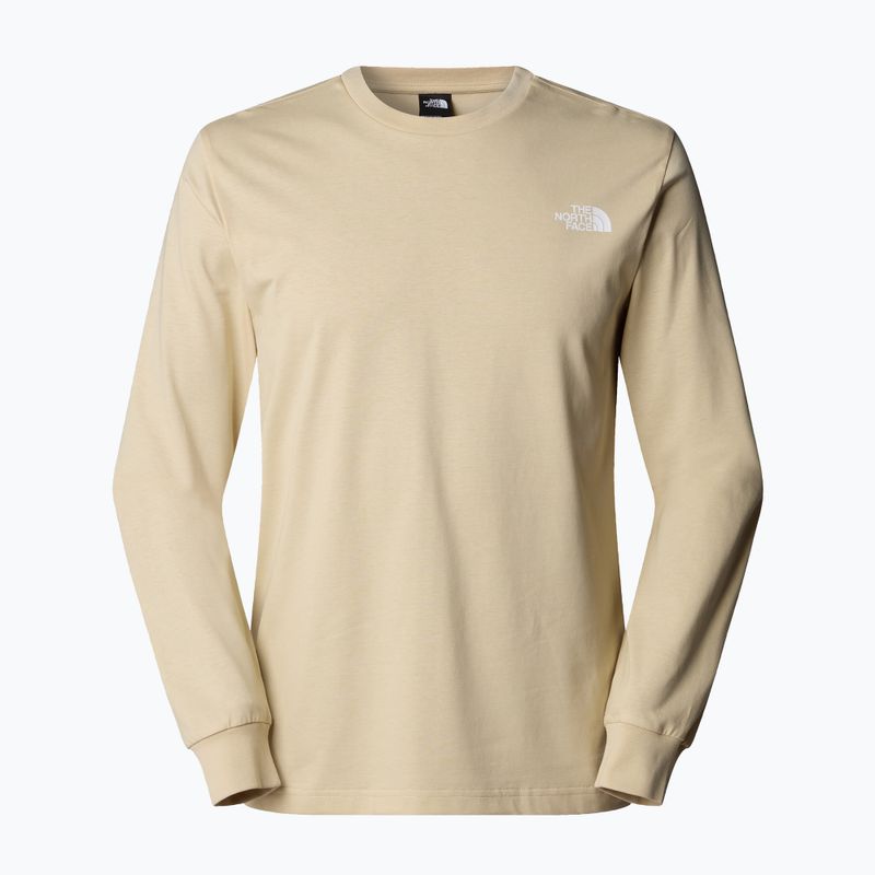 Pánské tričko Longsleeve The North Face Easy Tee gravel 4