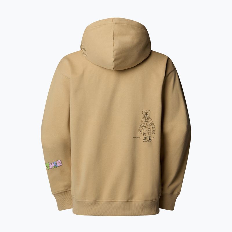 Mikina The North Face Mountain Cleanup Over Hoodie khaki stone 5